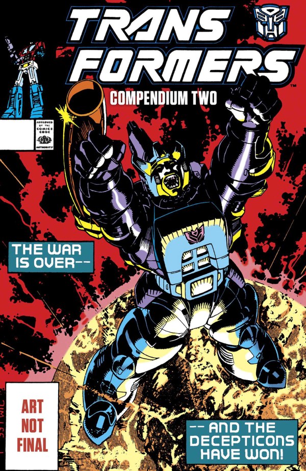 The Transformers Compendium Vol. 2 TP Jim Lee DM Variant